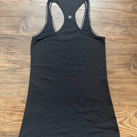 Lululemon Black Racer Back Tank 6 - Picture 2 of 3